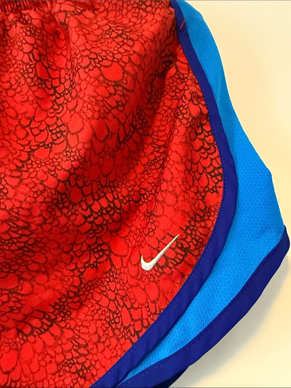 Nike Red & Blue Athletic dri-fit Running Shorts